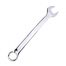 得力(deli)镜面两用扳手(银)41mm DL33141