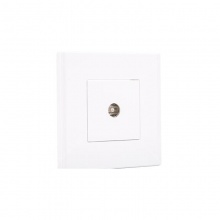 公牛(BULL)一分支电视插座 白 75Ω G06T103A