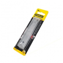 史丹利(STANLEY)美工刀替换刀片18mm(x10) 11-301T-22