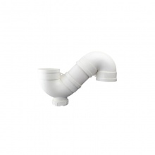 联塑(LESSO)PVC排水管配件 S型检口存水弯160