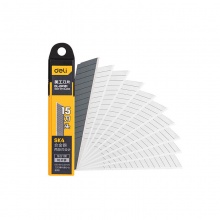 得力(deli) DL-DP181 SK4美工刀片厚0.5_15刀头(9白1黑)