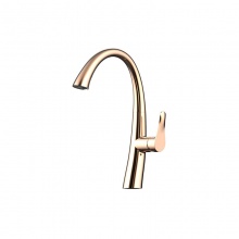 欧宝斯(OBUSE) 全铜冷热抽拉洗菜盆龙头(玫瑰金)OBS-91067M