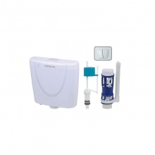 欧宝斯(OBUSE) 金字塔节能静音双按挂壁式塑料水箱JZT-7014