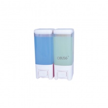欧宝斯(OBUSE) 方型皂液器(双用白色)OBS-8102A