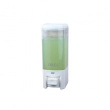 欧宝斯(OBUSE) 塑料透明瓶方型单瓶挂壁式皂液器OBS-8101A