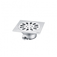 欧宝斯(OBUSE) 方型不锈钢反板自封隔臭地漏(大排量)OBS-U6-6单用