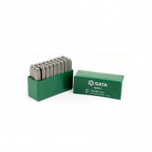世达(SATA)27件套字母冲模6MM 90808