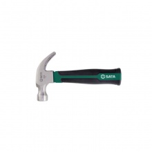 世达(SATA)92309 玻璃纤维短柄羊角锤0.5磅（带磁）