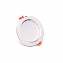 佛山照明FSL 钻石三代筒灯白玉银边125mm 4寸 12W 65K