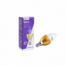 公牛(BULL) LED蜡烛泡E14金色(暖白色)MQ-D003A-BS新