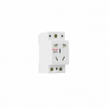 德力西 DZ47X 模数化插座 5孔 10A