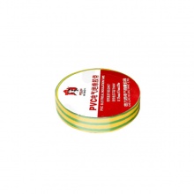 德力西PVC电气胶带10米(黄绿)0.15mm*17mm*10m
