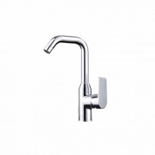 九牧 单把厨房龙头Φ35铜合金抛光镀铬B级彩盒X33012-473/1B-Z