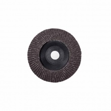 东成电动工具附件百叶片100mm*16*72金属木材抛光打磨百叶轮 P60塑盖煅烧刚玉