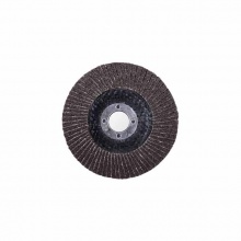 东成电动工具附件百叶片100mm*16*72金属木材抛光打磨百叶轮 P60网盖煅烧刚玉