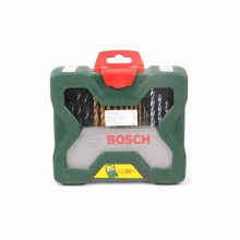 博世(Bosch)冲击钻头 木工钻头 石工钻头 镀钛麻花钻头30支混合套装 博世30支钻头混合套装