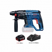 博世(Bosch)充电无刷电锤冲击钻18V电钻电镐三功能 四坑锤钻GBH180-LI(5.0Ah一电快充)