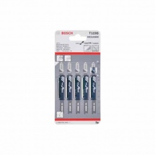博世(Bosch)曲线锯条木材切割系列软木硬木等锯条快速切割 T119B(5支)木材切割基础型