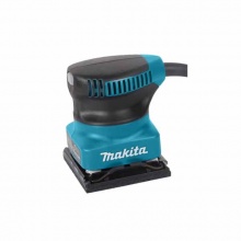 Makita牧田木工墙面打磨机腻子砂纸机平板砂光机BO4510H电动砂磨机砂光机木工四方打磨机
