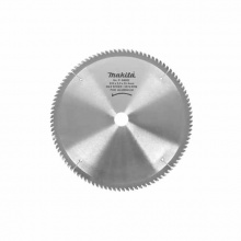 Makita牧田10寸锯片锯铝切割片 铝用薄圆锯片 牧田10×25.4×100T硬质合金锯片铝材P-68002