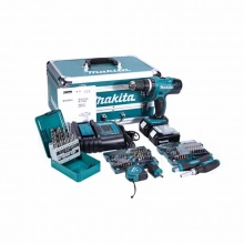 牧田(MAKITA)18V锂电充电式冲击起子电钻 电动螺丝刀工具DHP453SFX2双电套装3.0Ah