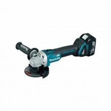 牧田(MAKITA)115mm/18V充电角磨机锂电多功能打磨抛光机DGA454RME(4.0Ah两电一充)