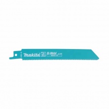 牧田(MAKITA)往复锯条电动马刀锯条可锯金属电缆钢管镀锌管 B-16841金属锯条5片装152mm