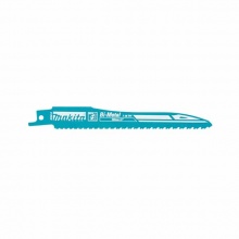 牧田(MAKITA)往复锯条电动马刀锯条可锯金属电缆钢管镀锌管 B-05038快速切割金属5片装152mm