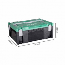 高壹工机(HiKOKI)原日立工具箱多功能手提塑料箱零件收纳箱 二号箱336471