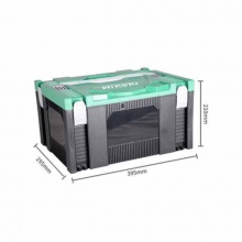 高壹工机(HiKOKI)原日立工具箱多功能手提塑料箱零件收纳箱 三号箱337108