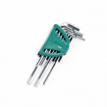 世达(SATA)9件加长内六角扳手组套 09107