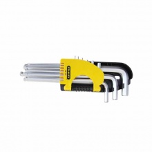 史丹利(STANLEY)9件套公制球头内六角扳手1.5-10mm STMT94162-8-23