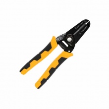得力(deli)7档多功能剥线钳0.6-2.6mm(黄)7英寸DL2607