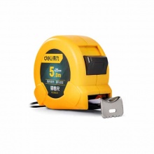  得力工具 钢卷尺5mx25mm(黄)DL280525