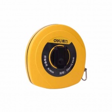  得力工具 盒式皮卷尺20mx12.5mm纤维(黄)DL9820