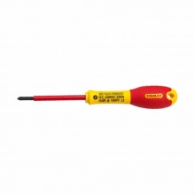 史丹利(STANLEY)65-414-14双色柄十字绝缘螺丝批PH0x75mm