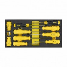 史丹利(STANLEY)EVA工具托组套-10件螺丝刀 90-033-23