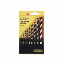 史丹利(STANLEY)10支装高速钢麻花钻头组套95-230-23