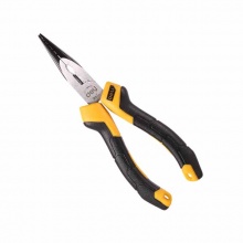 得力(deli)DL2108Z专业级德式尖嘴钳8英寸铬钒钢