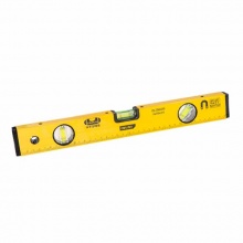 得力(deli)DL290400水平尺400mm精铣底水平尺0.5mm/m铝合金平衡尺