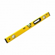 得力(deli)DL290600水平尺600mm精铣底水平尺0.5mm/m铝合金平衡尺