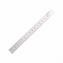 得力(deli)DL8015钢直尺150mm不锈钢直尺刻度尺绘图钢尺
