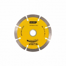 得力(deli)DL661075金刚石切割锯片107mm金刚石墙壁混凝土开槽切割片5号云石机片
