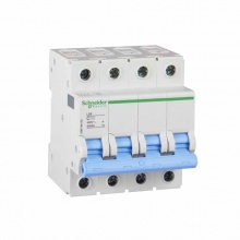 施耐德LS8 小型断路器 - 4P - C曲线 - 10A - 400V - 6kA 空气开关LS8F18410G