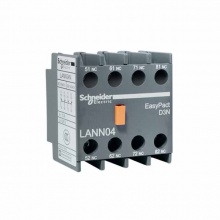 施耐德电气EasyPact接触器辅助触点模块LANN04N 4NC触点正面安装适配LC1N系列接触器