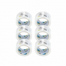 得力(deli)30325封箱胶带高透明打包胶带60mm*100y*50um(高透)