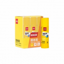 得力(deli)6370固体胶(白)(6支/盒)15g高粘型固体胶PVP固体胶水