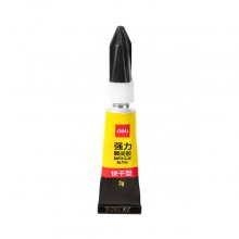 得力(deli)7146-502强力瞬间胶(3g/支)502强力胶水