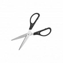 得力(deli)0603剪刀(黑)170mm办公家用生活剪刀