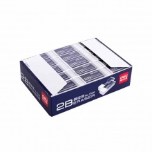 得力(deli)7536橡皮擦(白)(45块/盒)2B橡皮擦